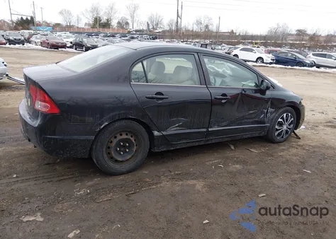 2006 Honda Civic Lx z USA, uszkodzony, nr VIN 2HGFA16586H518198